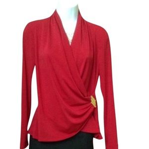 Sunny Leigh Red Blouse